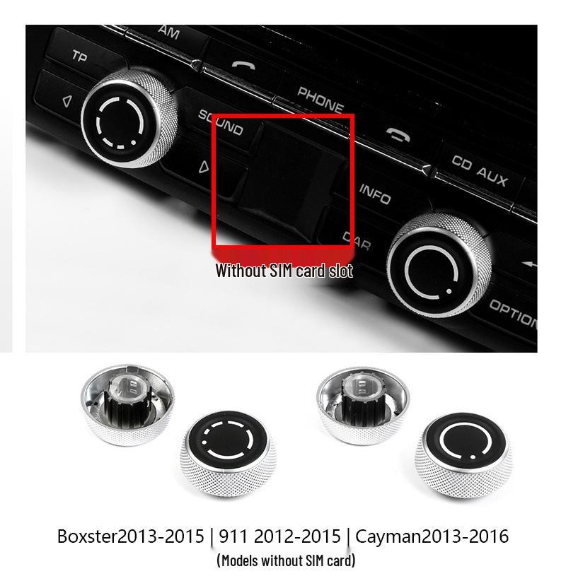 

Porsche Volume Knob Button for Macan, Cayenne, Panamera, 911, and 718 Models