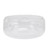 Glass Light Dome Protectors Covers Circular Lampshade Protective Glass Dome Replacement for AD300Pro Camera Flashing