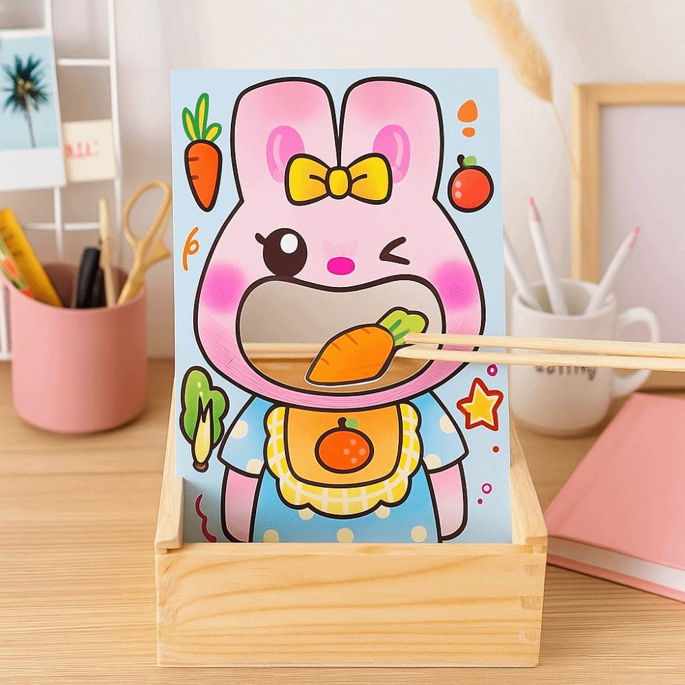 Nahrung Fütterung Simulation Fütterungsspiel Rollenspiel Holz Fütterungsspielzeug Rollenspiel Lebensmittel Set Kindergeschenk