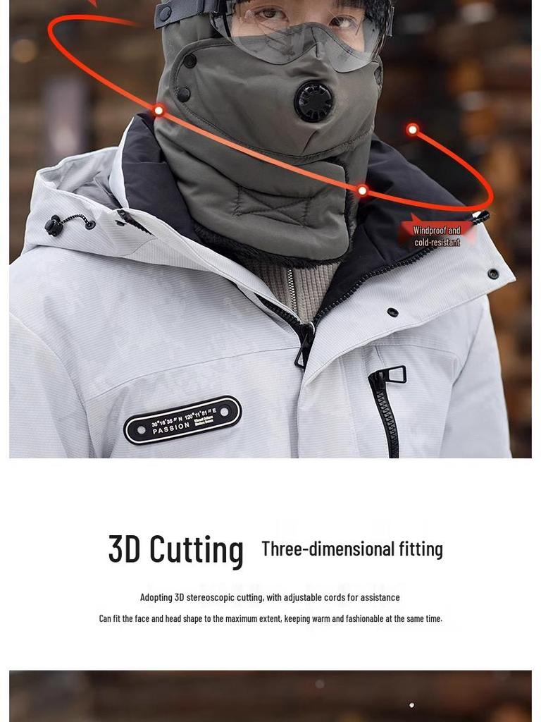Men's Winter Lei Feng Hat: Thickened Velvet, Warm Ear Protection for Cycling and Cold Weather (2024)