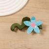 Colorful Flower Hair Claw Hairpin Acetate Shark Clip Personalized Large Hair Clip  Girls