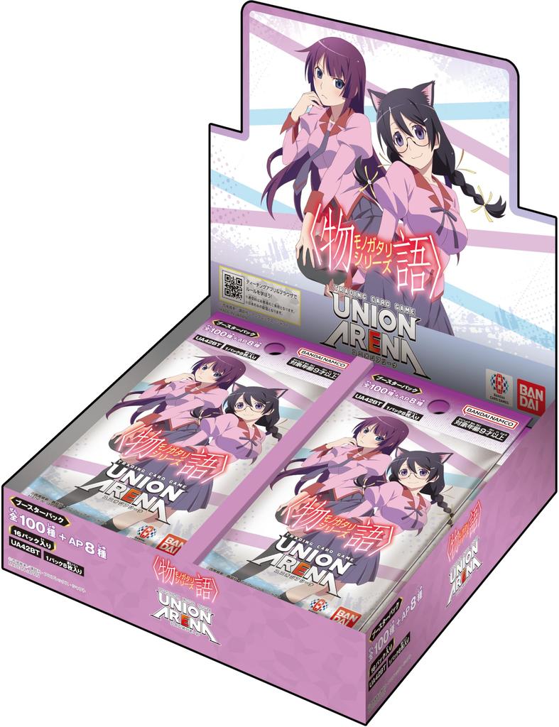 Bandai UNION ARENA Booster Pack Monogatari Series [UA42BT] (BOX) 16 Packs