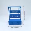 Hanging Book Counter Reading Progress Tracker 3-digit Flip Desk Counter for Books Read This Year Library Motivational Tool