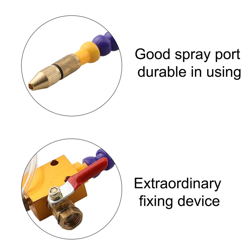 Super-hard Alloy Machining Metalworking Machining Workpieces CNC Coolant Spray CNC Lubrication Metal Debris Removal