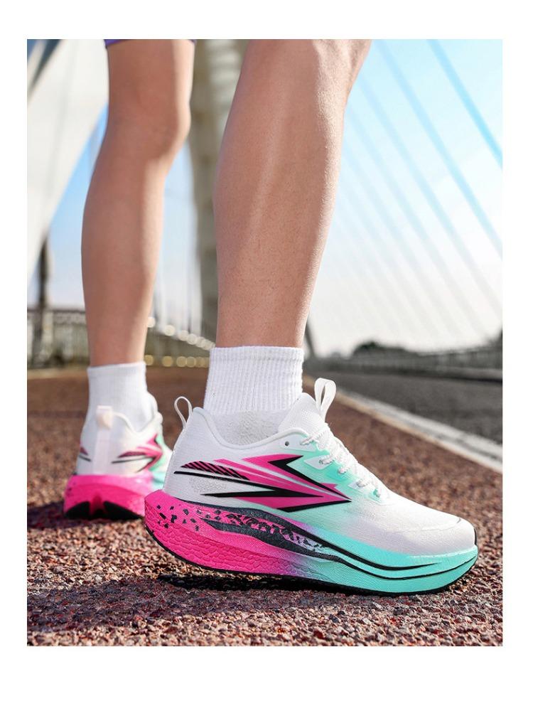2026 Luftpolster Laufschuhe Sportschuhe Karbonplatte Marathon Herren Sport Atmungsaktiv Leicht Damen Rutschfeste Sneaker