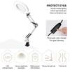 USB Clip Lamp Adjustable Brightness LED Nail Art Tattoo Table Desk Clamp Light Lamp