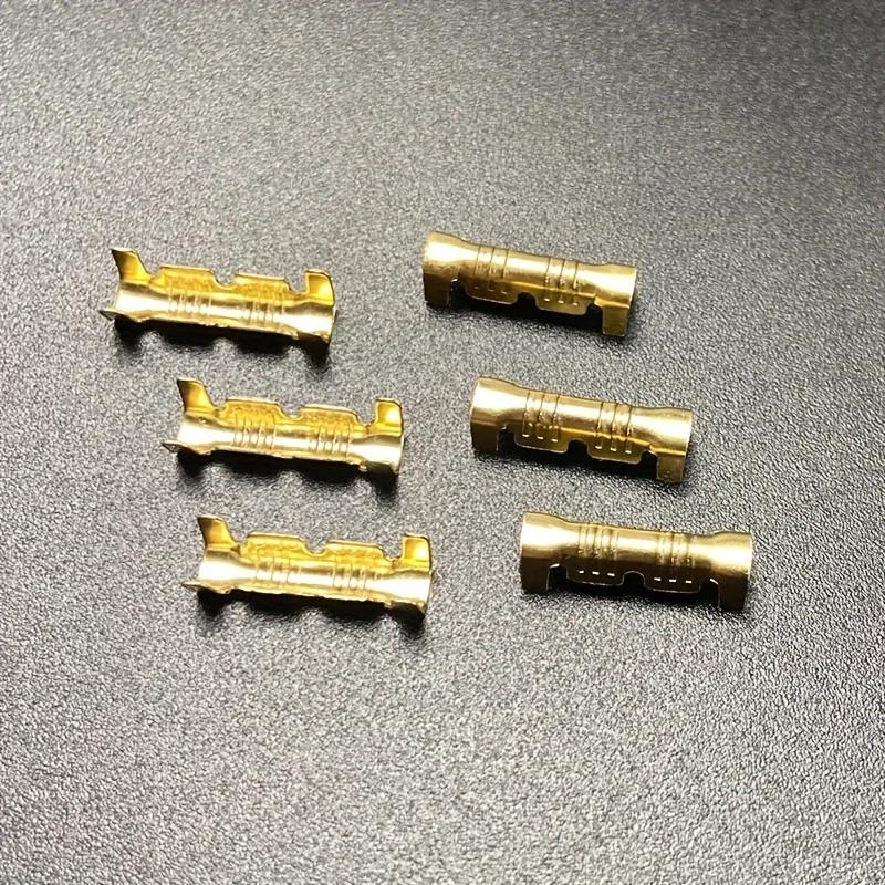 U Shaped Electrical Copper Buckle Wire Connectors Terminals