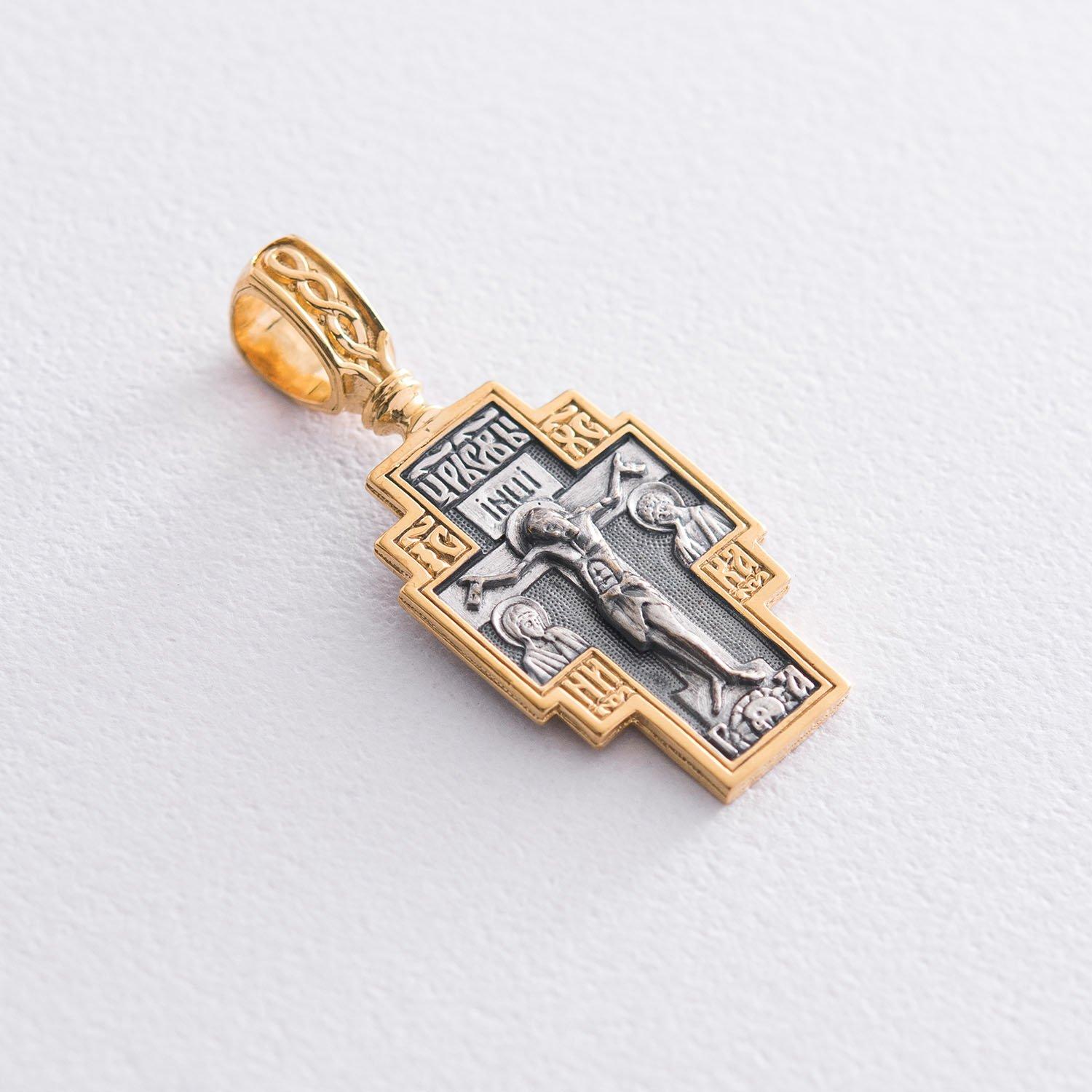 

Срібний хрест Розп яття. Георгій Побідоносець Oniks срібний