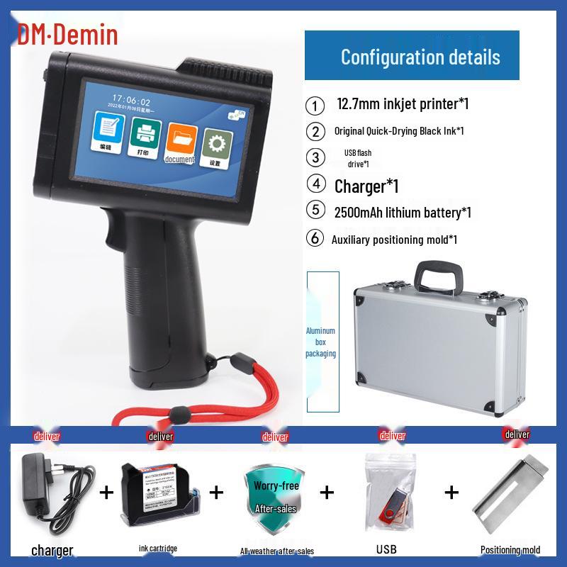 M10 Handheld Inkjet Printer for Date & Batch Number Coding