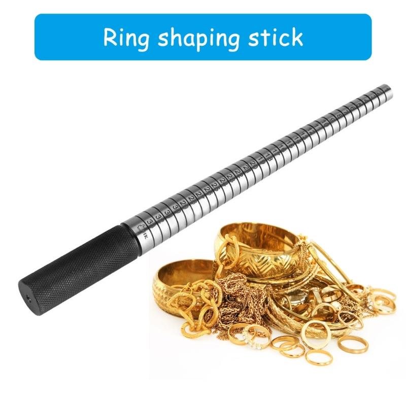 Professioneller Ringgrößenversteller Schmuckherstellung Bastelbedarf Werkzeug Dorn Zubehör zum Formen und Anpassen von Ringen