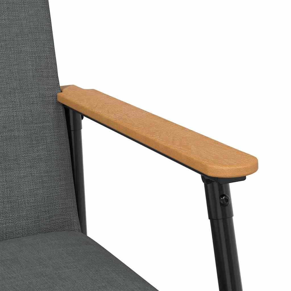 Armchair Dark Grey Fabric