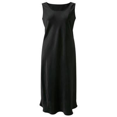 Sancai 2026 Spring Textured Sleeveless A-Line Long Dress