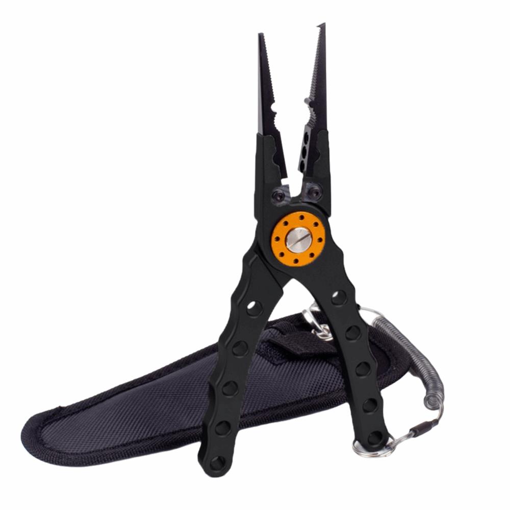 Anti Slip Fishing Pliers Aluminum Zinc Zinc Alloy Line Cutting Pliers Hook Remover Pliers Outdoor Fishing