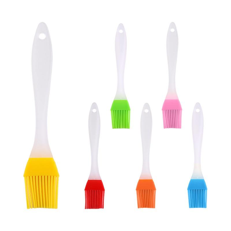 High Temperature Resistant Silicone Oil Brush - Non-Shedding Split Type for Kitchen Baking, Barbecue, Pancake & Cake