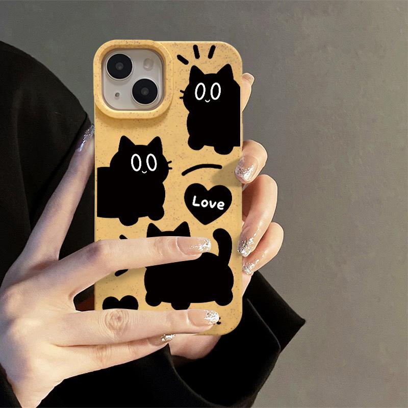 Mobile Phone Cases for iPhone 11 13 XR 15 Pro Max 12 14 Pro Max Case iPhone 16 7 Plus 8 Plus XS Max Degradable and Environmentally Friendly