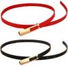 Thin Small Fine Belt Waist Decor Accessories Women Belts Leather Waistband Waist Belt Waist Band