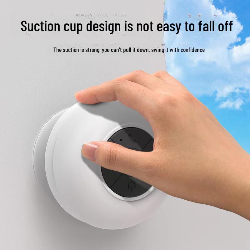 BTS06 Waterproof Bluetooth Speaker: Large Suction Cup, Mini Subwoofer, Perfect for Outdoor, Home, Desktop, and Bathroom Use