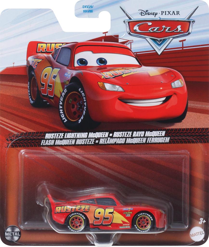 Cars 3: Crossroads Mattel 1:55 Diecast Miniature Car Pack: Rust-eze Lightning McQueen  MATTEL 2017 CARS 3 Rust-eze Lightning McQueen [Used] Disney