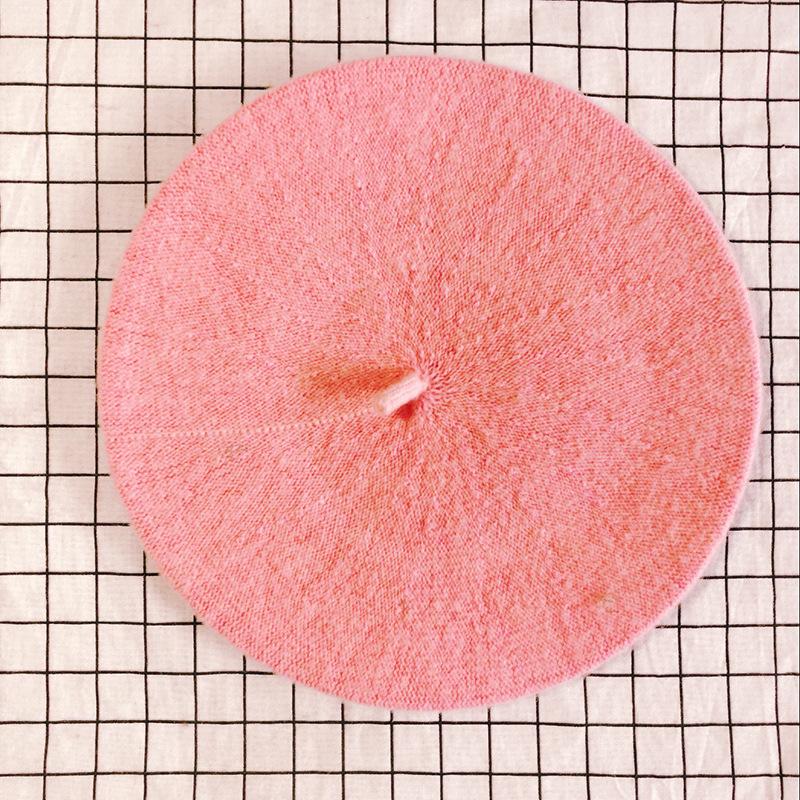 Korean Style Autumn & Winter Imitation Wool Beret Hat for Women