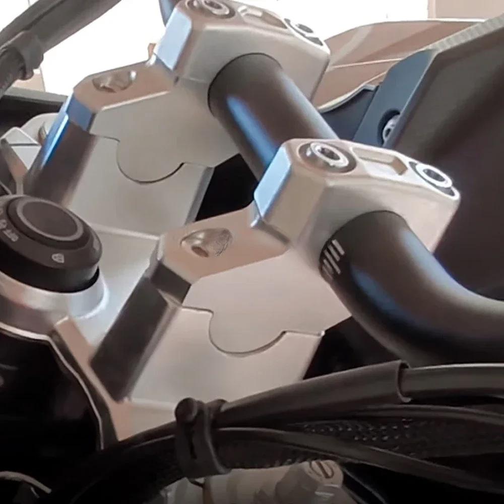 Motorcycle Accessories Silver Handlebar Riser Bar Mount Handle Clamp for Voge 900 DSX DSX900 DS900X DS 900