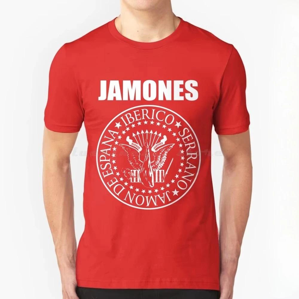 Buenos Jamones T Shirt Big Size Buenos Jamones Jamon Bandshirt Music Muziek Spanish Joke Rocker Punk Hardcore