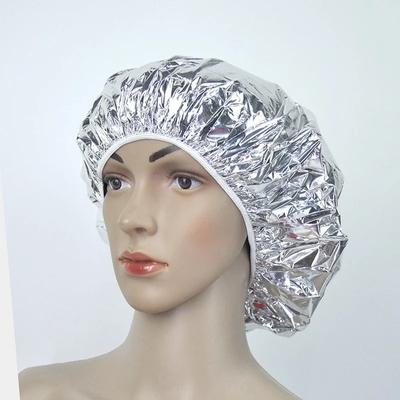 Czepek pod prysznic Izolacja termiczna Folia aluminiowa Czapka izolacyjna Elastyczny czepek kąpielowy Dla kobiet Salon fryzjerski Łazienka Salon fryzjerski