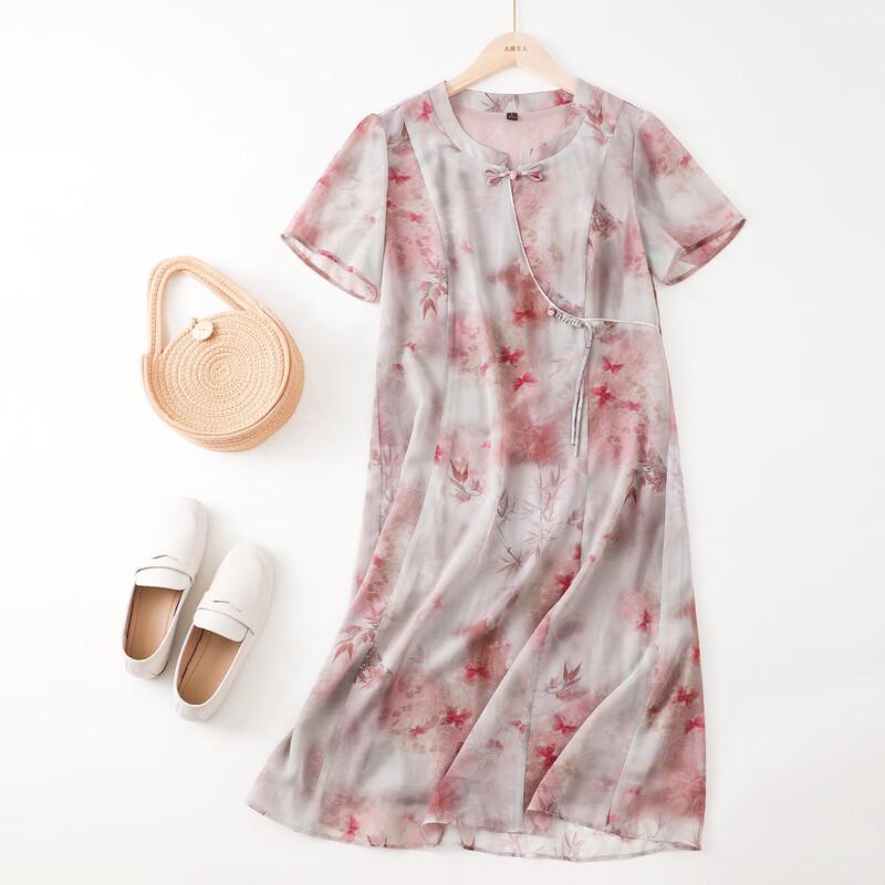 Elegant New Chinese Style Summer Dress XXL