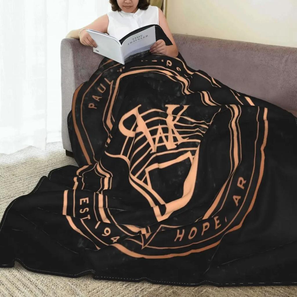 Klipsch_ Throw Blanket Customizable Comfortable Bedroom AntiPilling