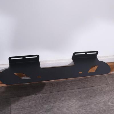 Platzsparende Wandhalterung Karbonstahl Soundbar Wandhalterung Ablagefach Unter dem Fernseher Sound