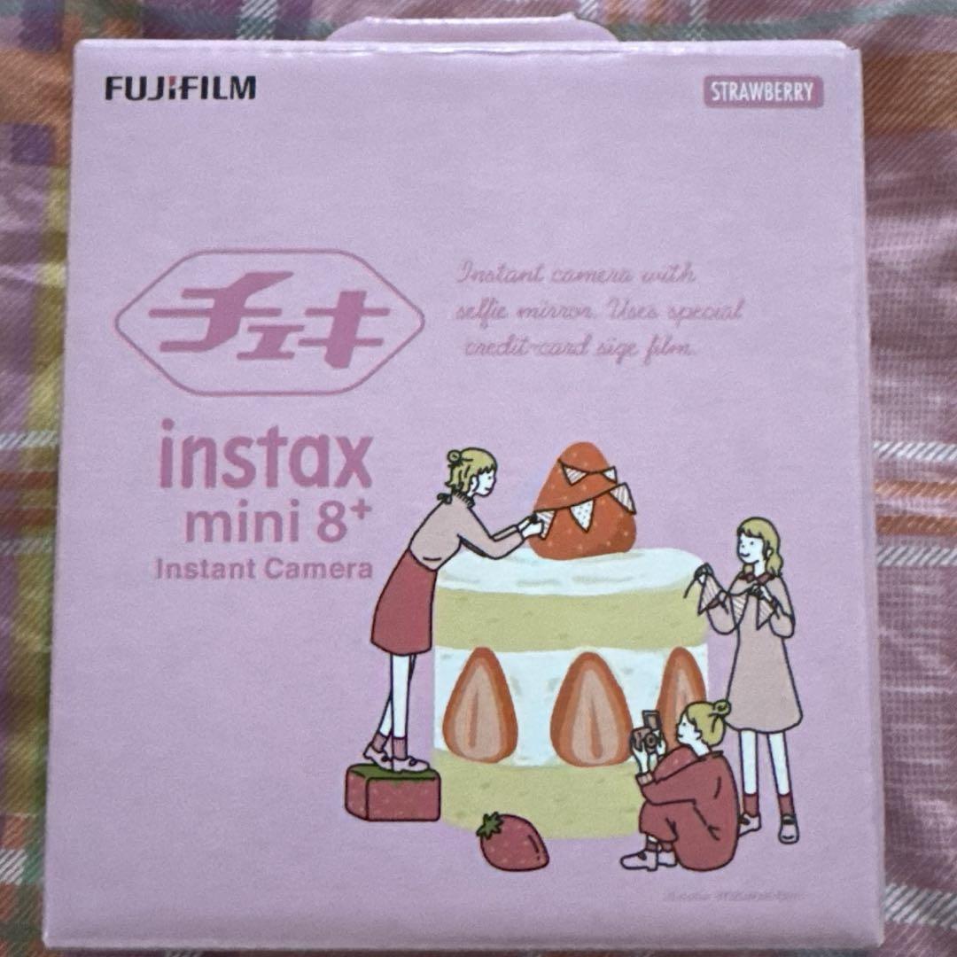 

[USED] instax mini 8+ Cheki Strawberry