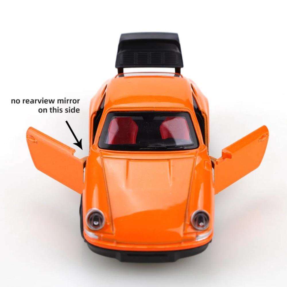 (Bagged) 1/36 Antique Special Limited Edition 911 Alloy Pullback Car, Die-cast Metal, Three Doors Openable, Boy's Toy