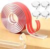 SYOUGO Corner 2M Long Transparent Corner 4 Round Table Corner Furniture Super Strong Injury Baby Daycare Use Guards, Cushions, Guards, Covers,