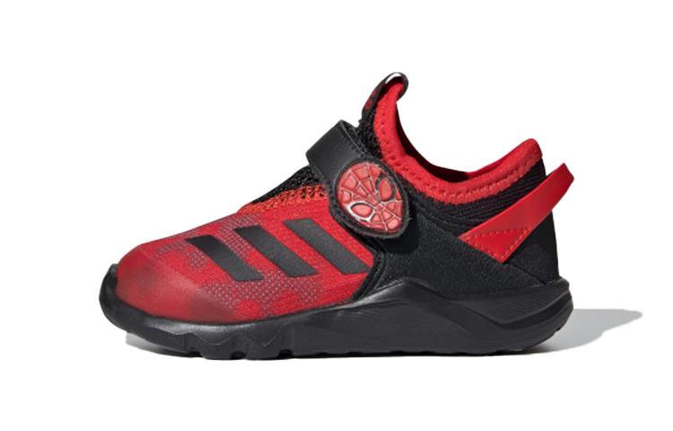 

MARVEL x Adidas Activefle Дышащие ботинки средней высоты для малышей Красный Черный Младенцы и малыши FV4264 20