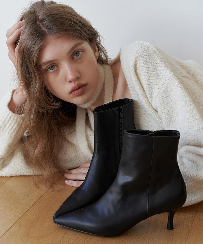 Lilyshoe Lean Ankle Boots_3 Color (B Type)