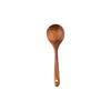 Natural Teak Wood Kitchen Utensil Set Wooden Cooking Tools with Holder Ideal for Healthy Non - Stick Cookware Cooking