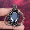 Shungite Gemstone Pendant Handmade Copper Wire Wrapped Pendant Gifts For Mom