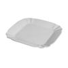 White Square Ceramic Serving Plate