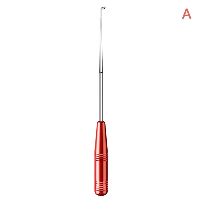 

Извлекатель рыболовных крючков из нержавеющей стали. Рыболовные инструменты. Безопасный извлекатель рыболовных крючков. красный