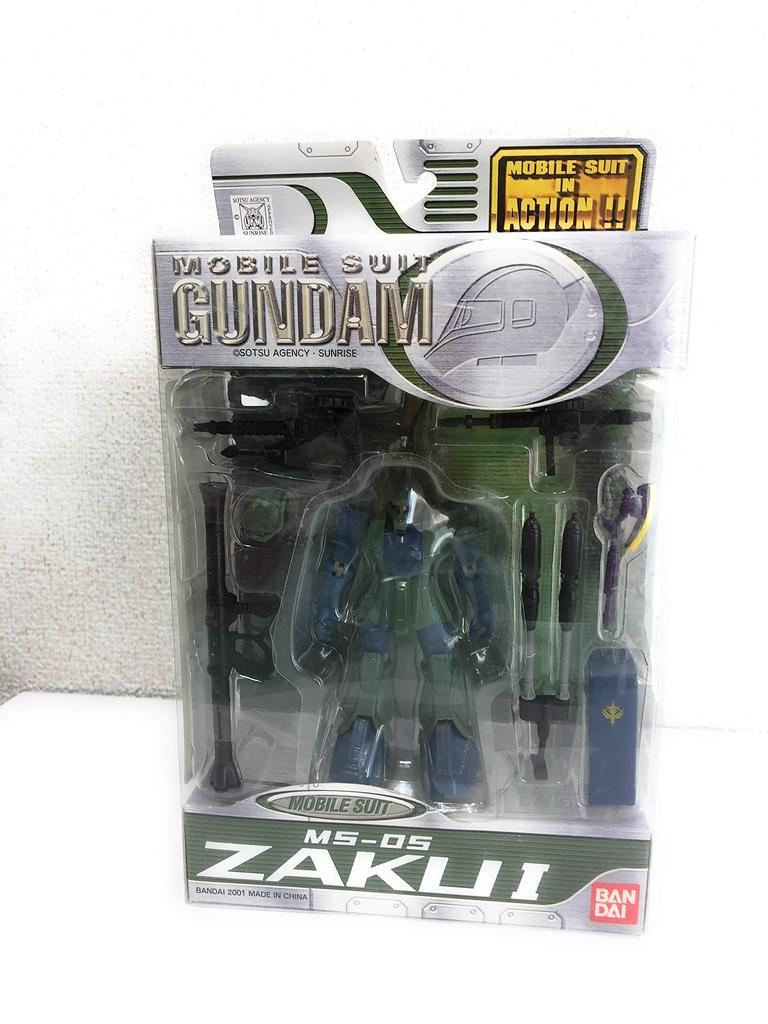 TAMASHII NATIONS MS IN Old Zaku ACTION!!