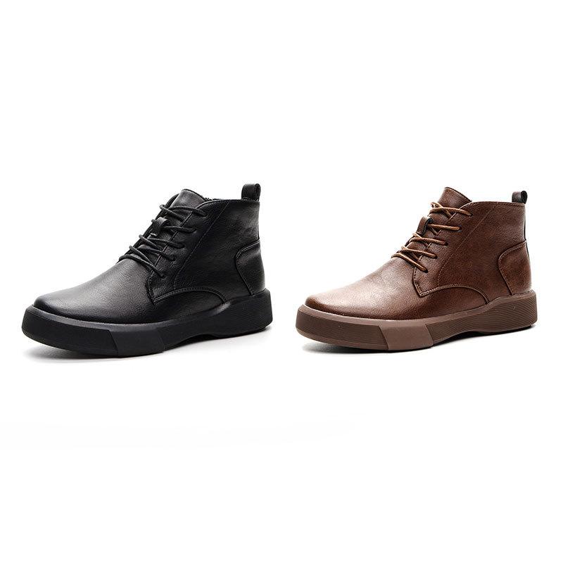 Leather Martin Boots Women's 2025 Popular Autumn and Winter Skinny Boots Maillard Short Boots Versatile Brown Knight Boots