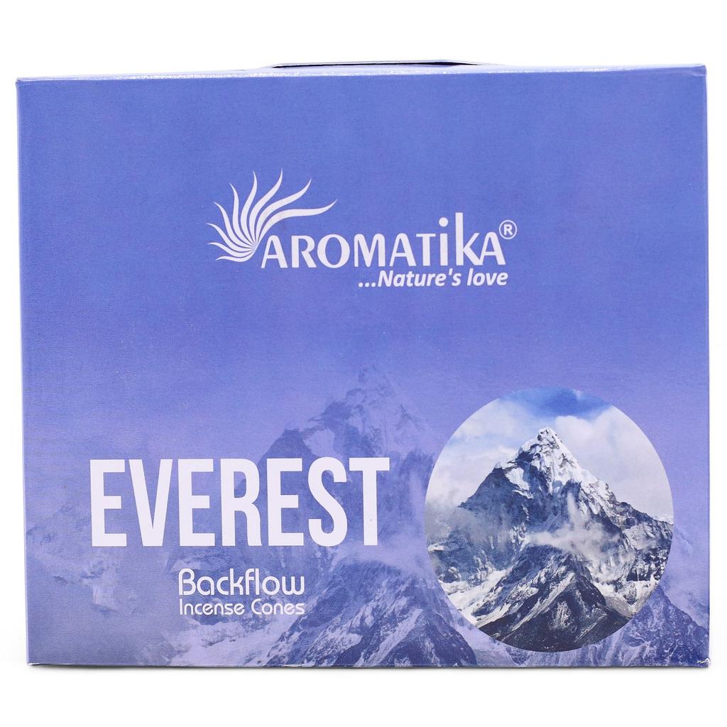 6x Backflow Incense Cones Masala Everest 10 Cones Aromatika