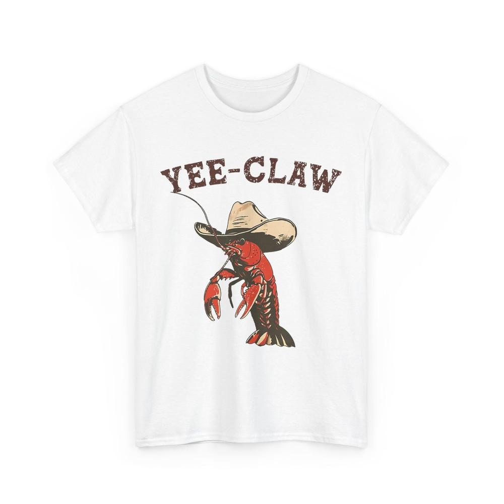 

Crawfish Shirt, Yee Claw Seafood Festival Crawfish Lovers T-shirt L