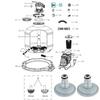 Para Filtros de Areia Antes de 2025 P6614 Adaptador de Mangueira de Piscina Conector Para Filtração de Piscina 2 Ou 4 Adaptadores de Mangueira Para Filtro de Areia