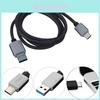 Data Cable Braided Charging Cord With Fast Charging For Smartphone And Tablet Use