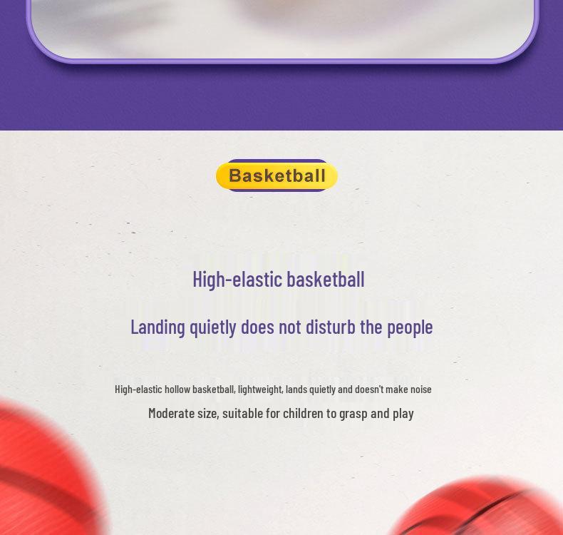 Foldable Wall-Mounted Indoor Basketball Hoop for Kids - Dunkable, Punch-Free Design