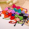 Cute 1 piece Cute Solid Color Adjustable Pet Bow Tie Pet Dog Collar Bowknot Bow Ties Gentleman Dog Bow Tie Pet Supply