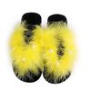 Fashion Outdoor Faux Fur Slippers Cool Slides Furry Sandals 2025 Women Sexy Fur Flip Flops Girl Platform Shoes Summer Thick Sole Shoes