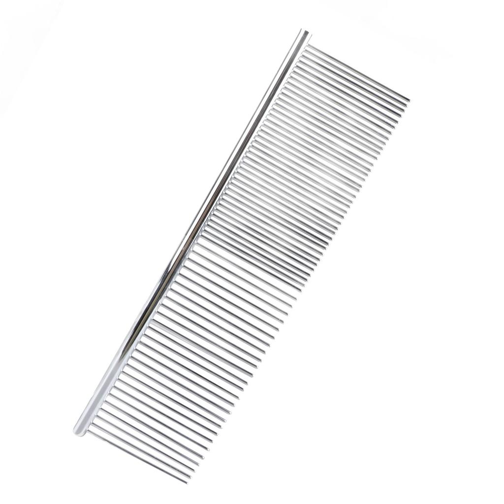 Hundekammer Profesjonell Metall Kattekam Stellverktøy med Ergonomisk Håndtak for Fjerning av Floker og