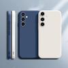 Čtvercový matný silikonový kryt pro Samsung Galaxy A14 A24 A34 A54 A04 A04E A04S A05 A05S A15 A25 A35 A55 A06 A16 A26 A36 A56