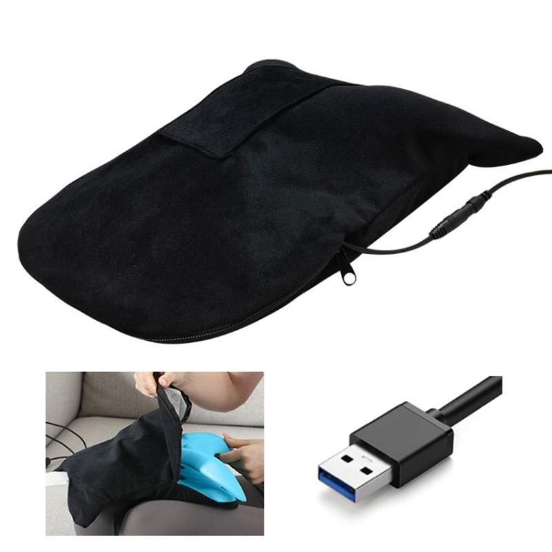 

USB Electric Heating EVA Neck Massager Cervical Stretcher Neck Spondylosis Correction Pillow Type A